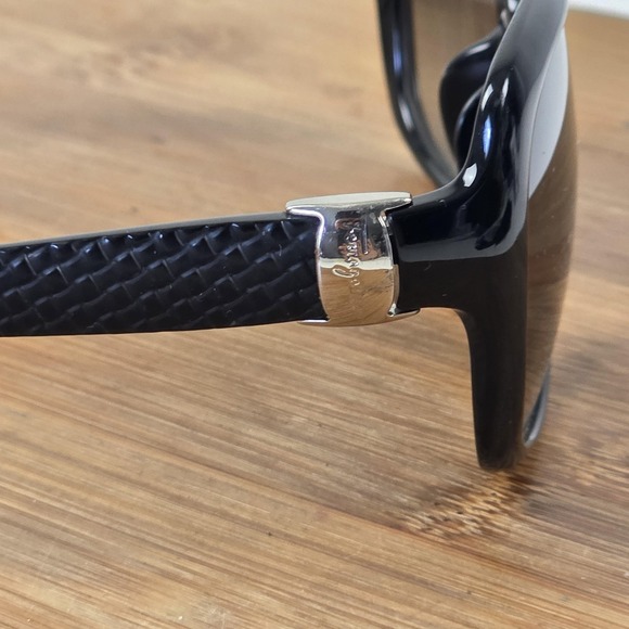Salvatore Ferragamo SF739SA Sunglasses Womens 59-15-135 Black Gray Square Italy main image 5